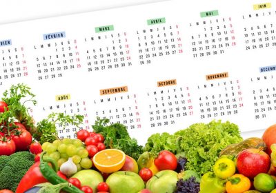 Alimentation – Le calendrier des fruits et légumes de saison