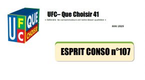 Notre journal ESPRIT CONSO n° 107