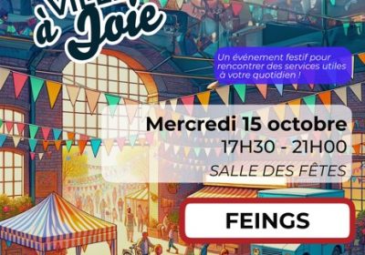 « Ville à joie dans le Loir et Cher » vous permet de venir à notre rencontre dans diverses villes et villages du département.